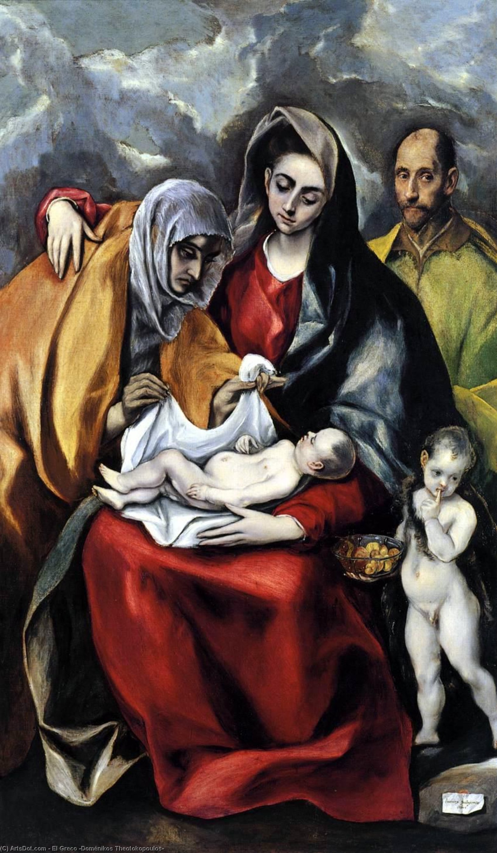 The Holy Family — El Greco