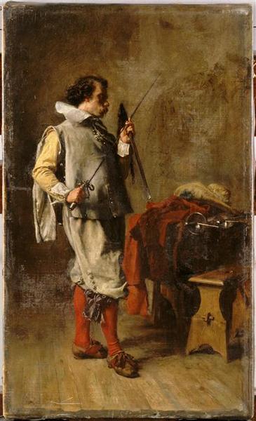 Homme Choisissant Son Épée — Jean-louis Ernest Meissonier