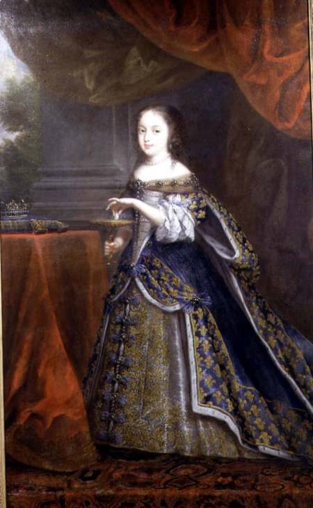 Portrait Of Henrietta Anne - Duchess Of Orleans — Charles Beaubrun