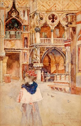 Porta Della Carta, Entrance To The Ducal Palace — David Woodlock