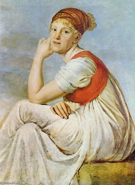 Portrait Of Heinrike Dannecker — Cristian Gottlieb Schick