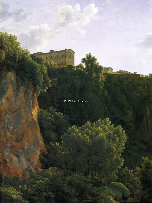Gorge At Civita Castellana — Jean-joseph-xavier Bidauld