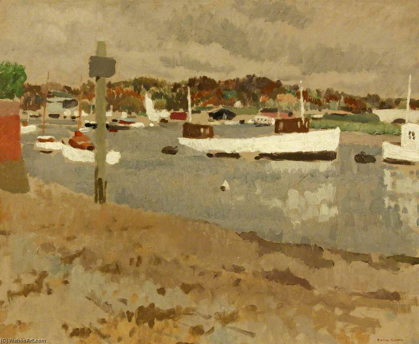 Winter Mooring, Burlesden — Alethea Garstin