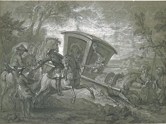 Removal Of The Priest Of Domfront — Jean-baptiste Oudry