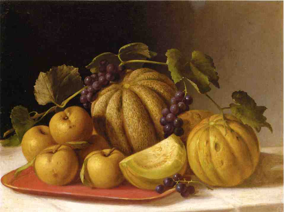Melons And Yellow Apples — John F Francis