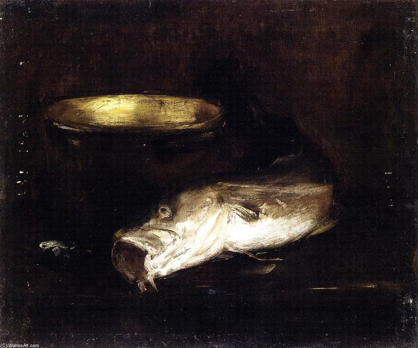 Still Life With Fish And Pot — William Merritt Chase