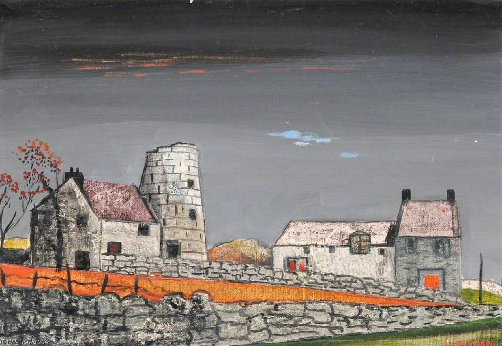 Windmill At Llannerchymedd — Fred Uhlman