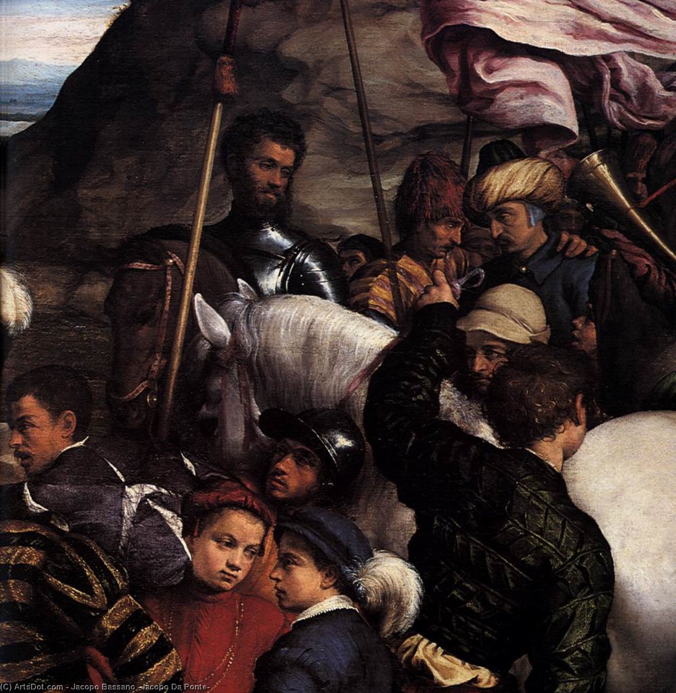 Adoration Of The Kings (detail) — Jacopo Bassano (jacopo Da Ponte)