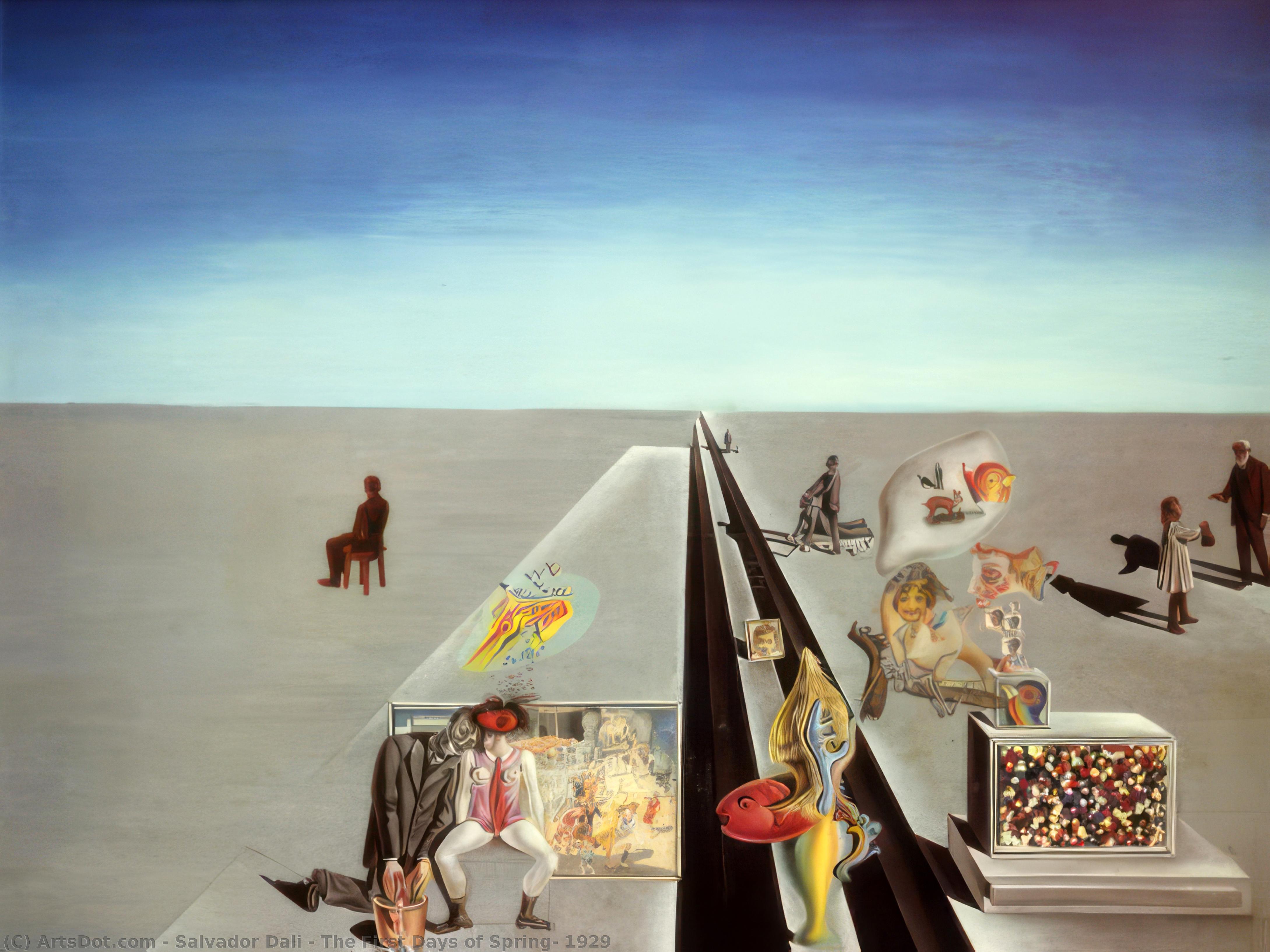 Los Primeros Días De Primavera — Salvador Dalí