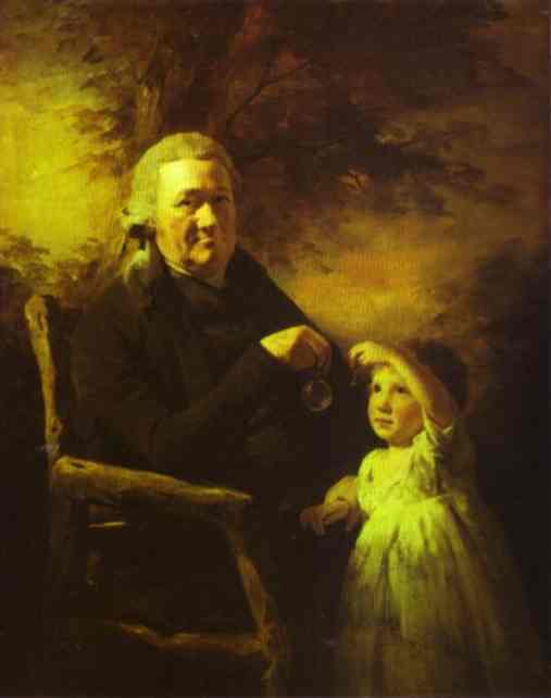Portrait Of John Tait And His Grandson — Henry Raeburn