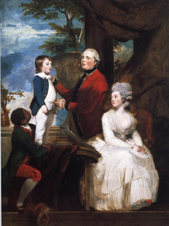 George Grenville, Earl Temple, Mary, Countess Temple, And Their Son Richard — Sir Joshua Reynolds
