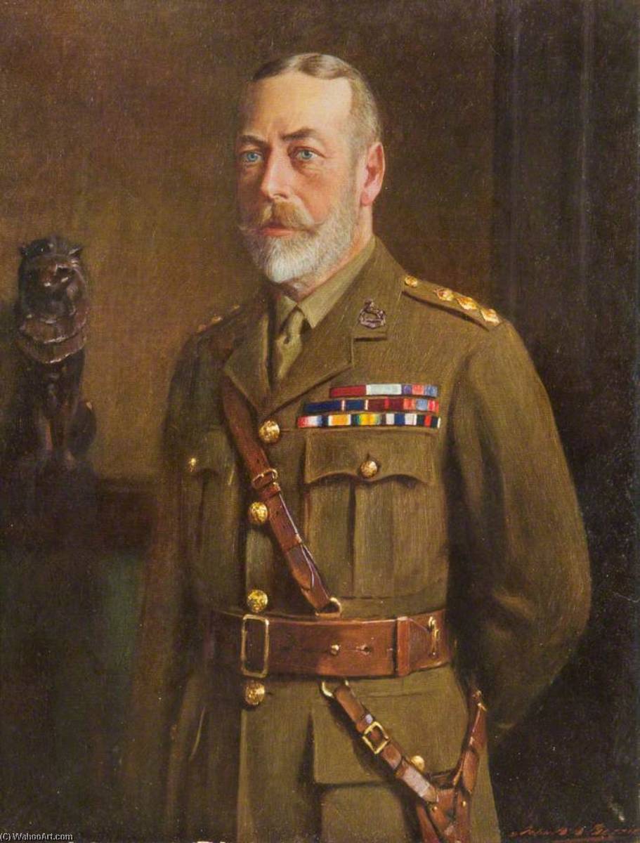 George V (1865–1936), As Colonel Of The King's Regiment — John Archibald Alexander Berrie