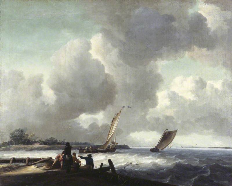 Coast Scene — Ludolf Backhuysen I
