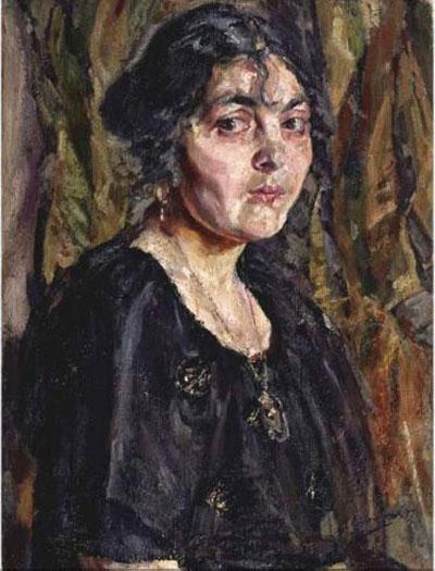 Retrato De Mujer — Francisco Gimeno Y Arasa