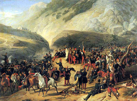 La Prise Du Col De Mouzaia — Léon Jean Bazille Perrault