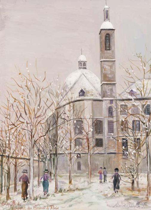 Chapel Of The Convent Of The Carmelites In Paris — Maurice Utrillo