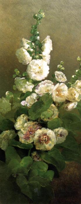 Hollyhocks — Charles Ethan Porter
