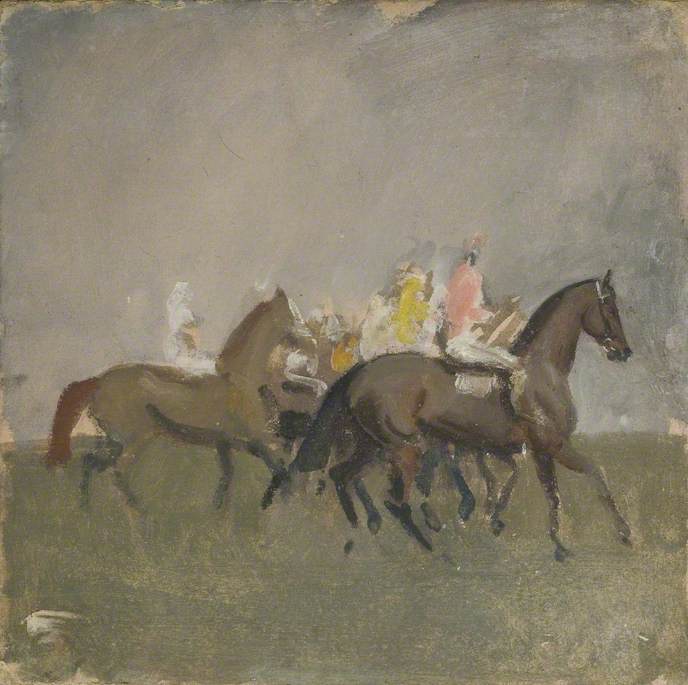 Under Starter's Orders — Sir Alfred James Munnings