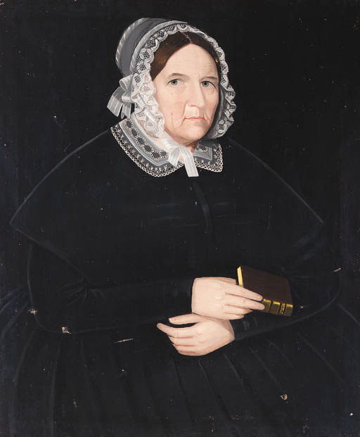 Portrait Of Sarah (sally) Totten Sutherland — Ammi Phillips