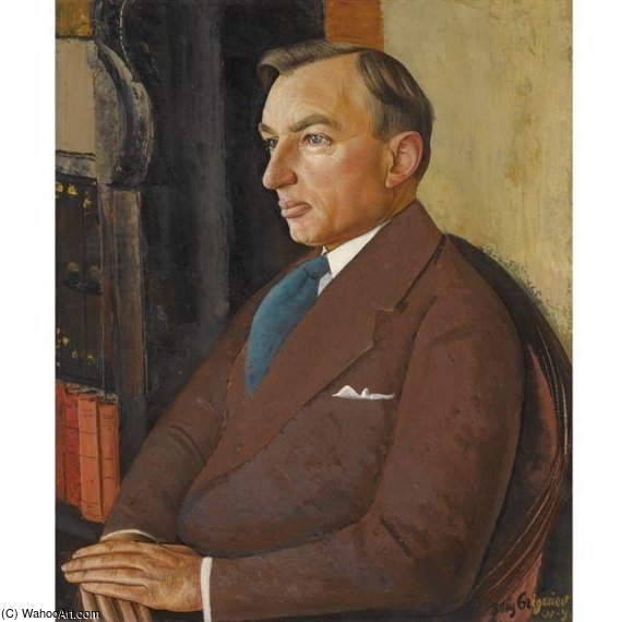 Portrait Of Isidor Polivnick — Boris Dmitrievich Grigoriev