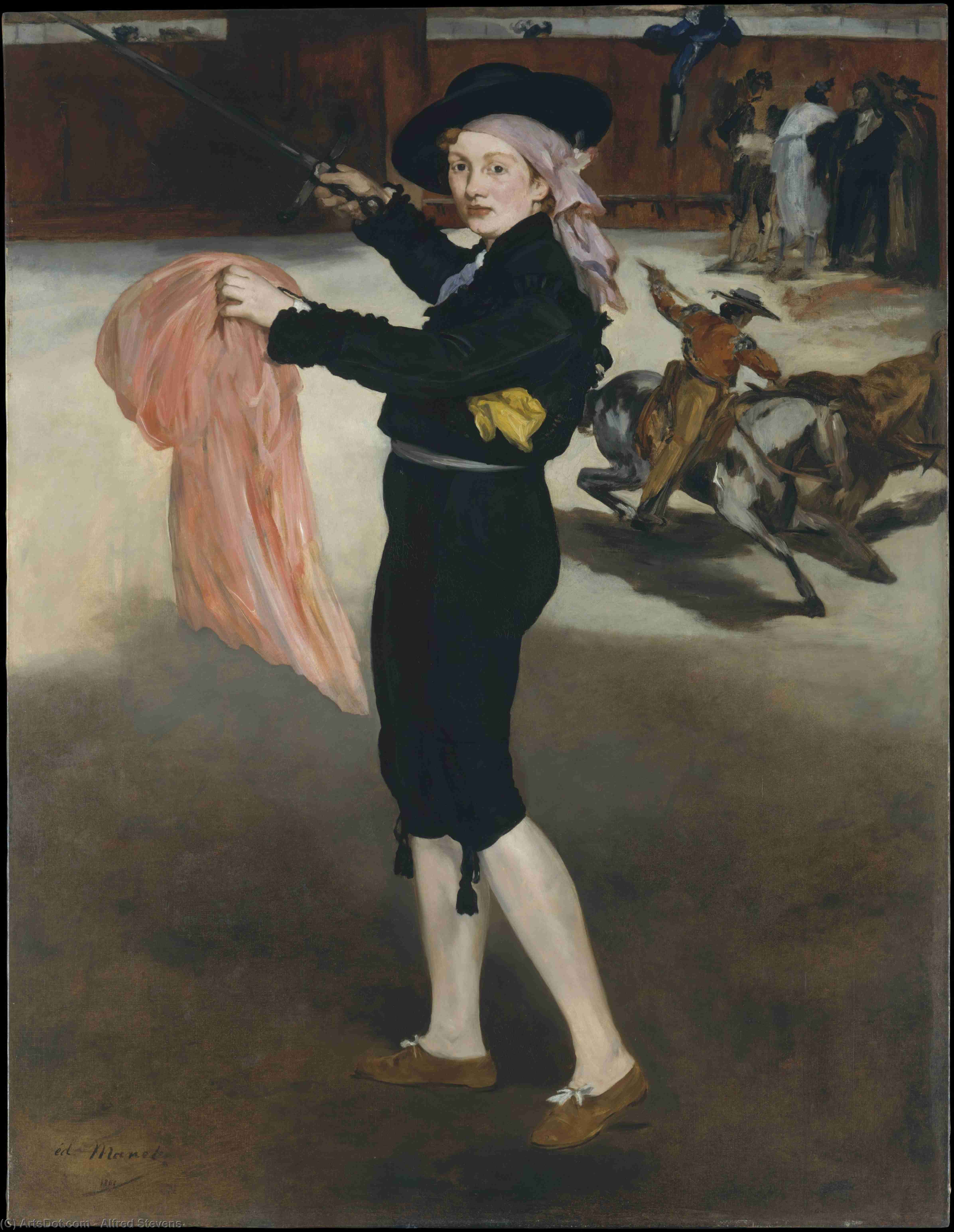 Mademoiselle V. . . In The Costume Of An Espada — Алфред Стивенс