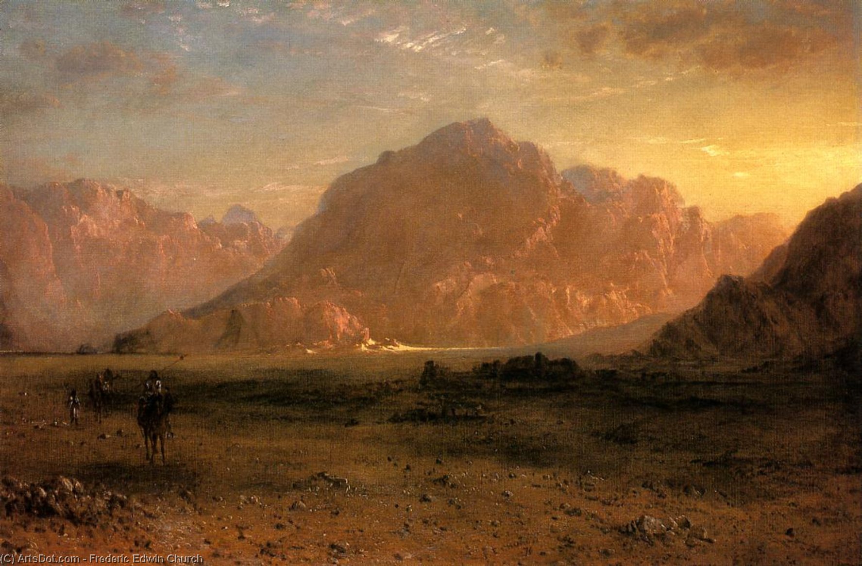 The Arabian Desert — Frederic Edwin Church