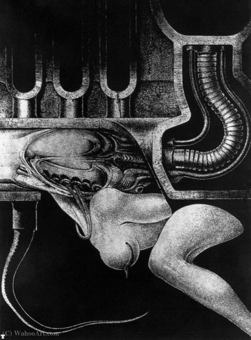 Hr Giger Biomechanoid - (008) — H・r・ギーガー
