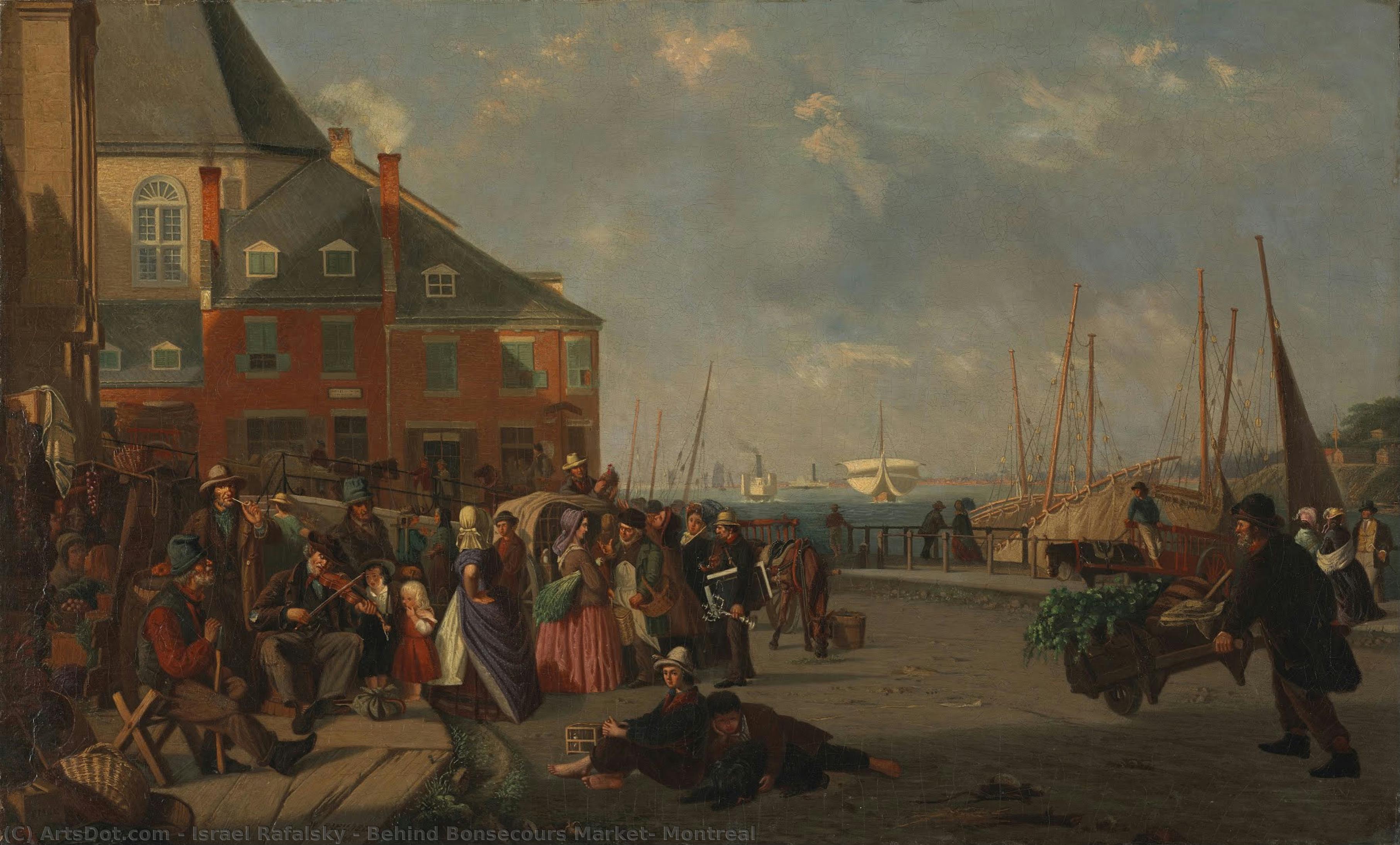 Behind Bonsecours Market, Montreal — Israel Rafalsky