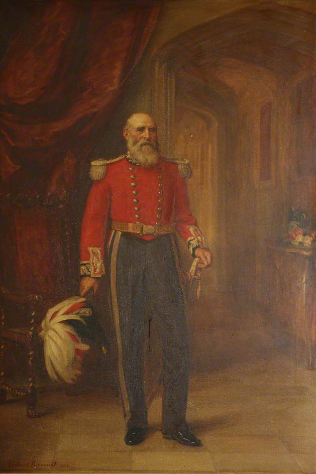 John Hungerford Arkwright, Esq. (1833–1905), Lord Lieutenant Of Herefordshire — Frederick Samuel Beaumont