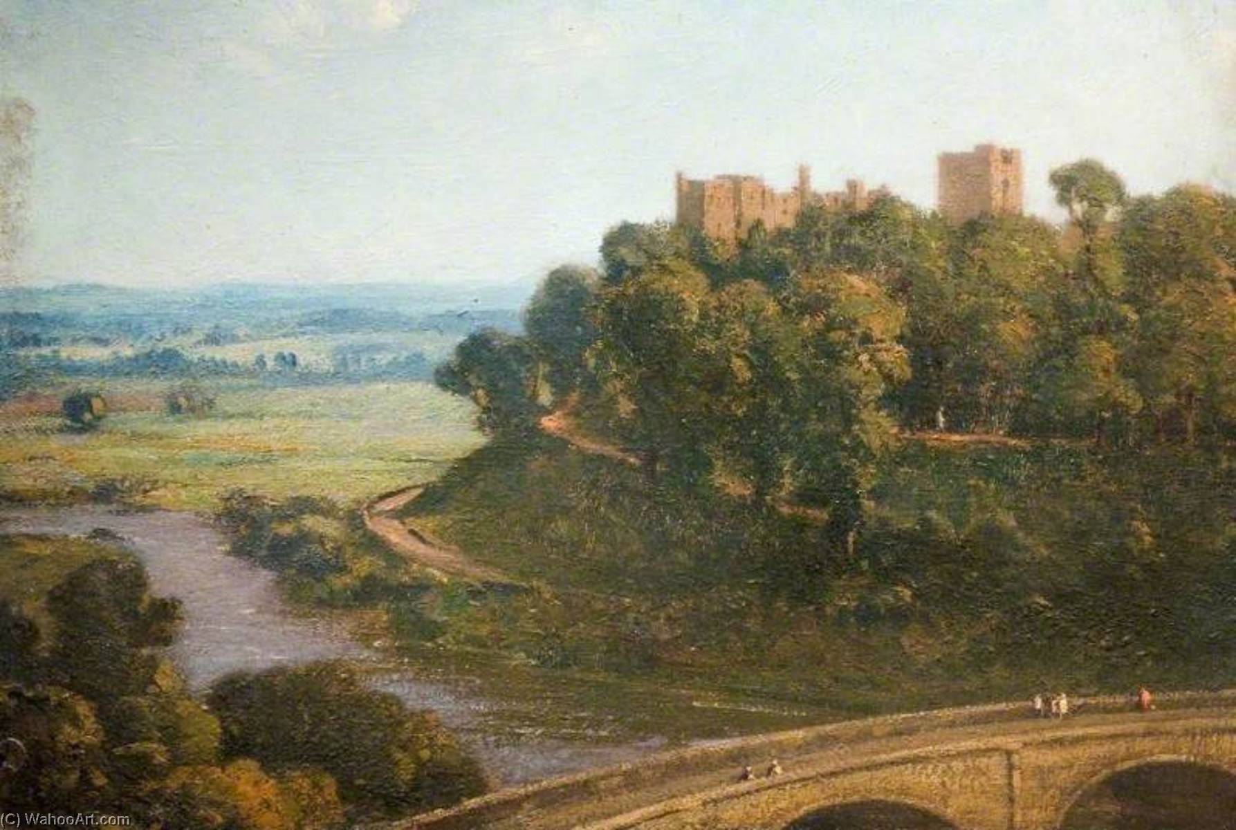 Ludlow Castle — Joseph Alfonso Toft