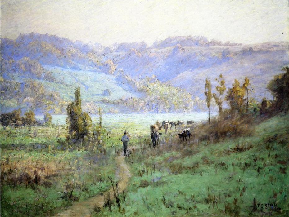 In The Whitewater Valley Near Metamora — Theodore Clement Steele