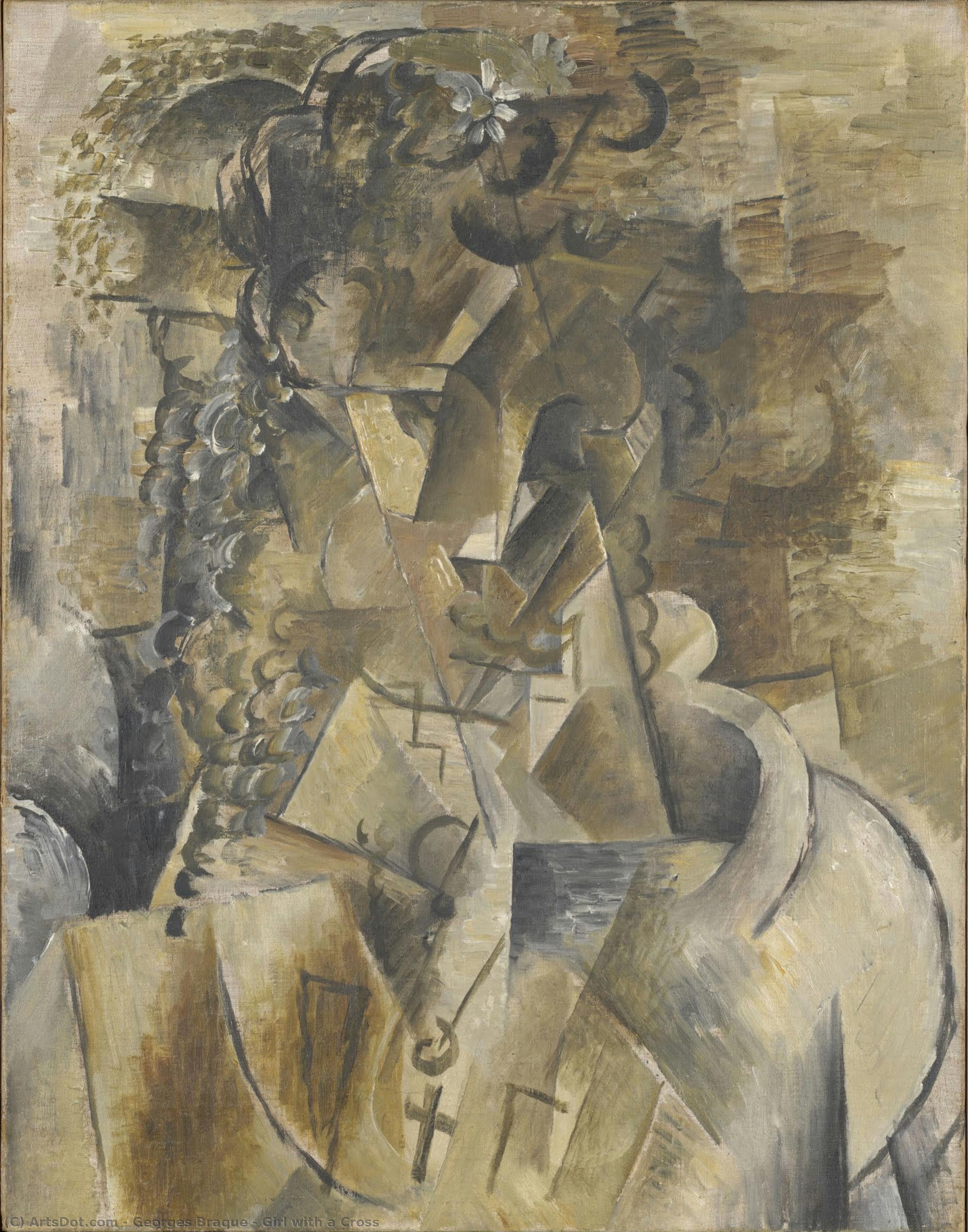 Girl With A Cross — ジョルジュ・ブラクエ