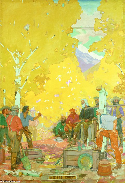 Miners Court — Allen Tupper True
