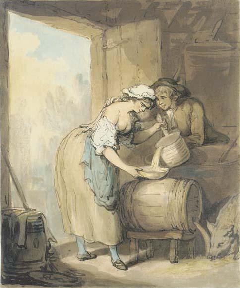 The Careless Servant — Thomas Rowlandson