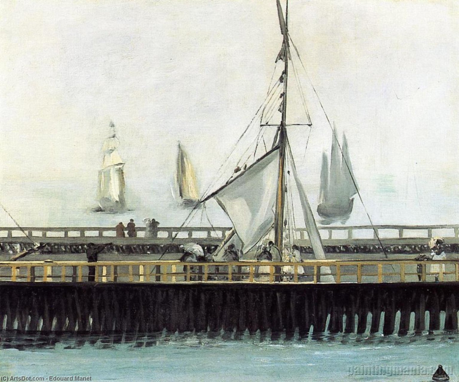 Jetty At Boulogne — Мане