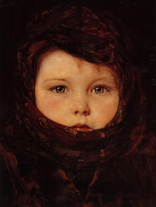 Little Girl — Nikolaos Gyzis