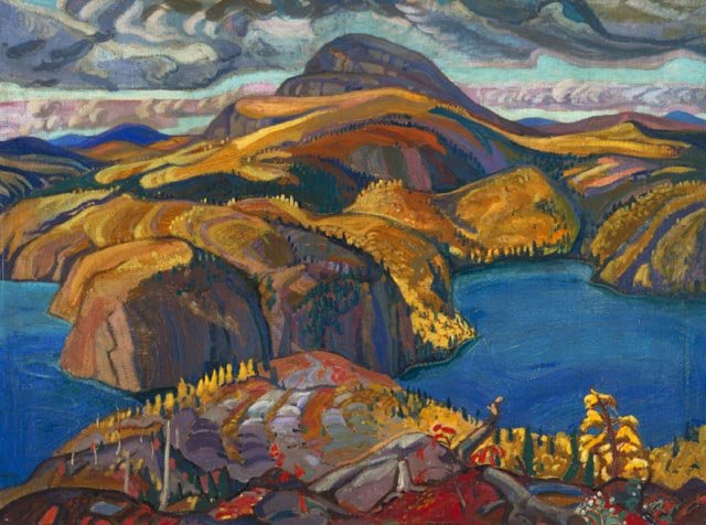 October On The North Shore, Lake Superior — Артур Лисмер