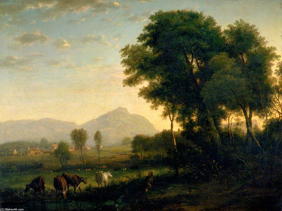 View Near Edinburgh — Patrick Nasmyth