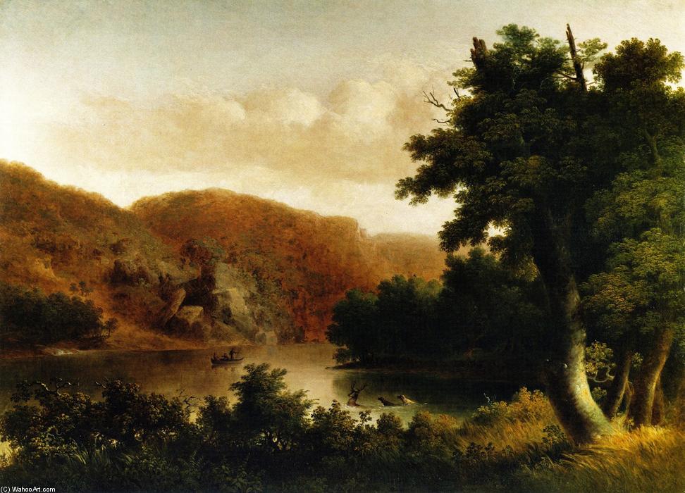 River Landscape, The Hunt — トーマス・ドーティ