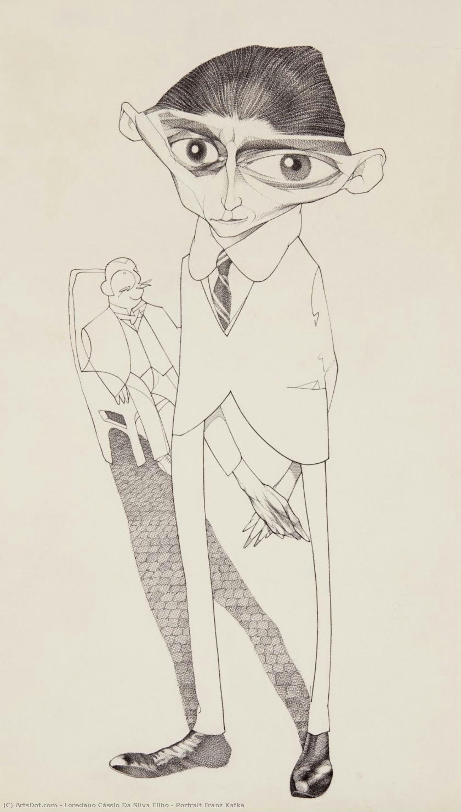 Portrait Franz Kafka — Loredano Cássio Da Silva Filho