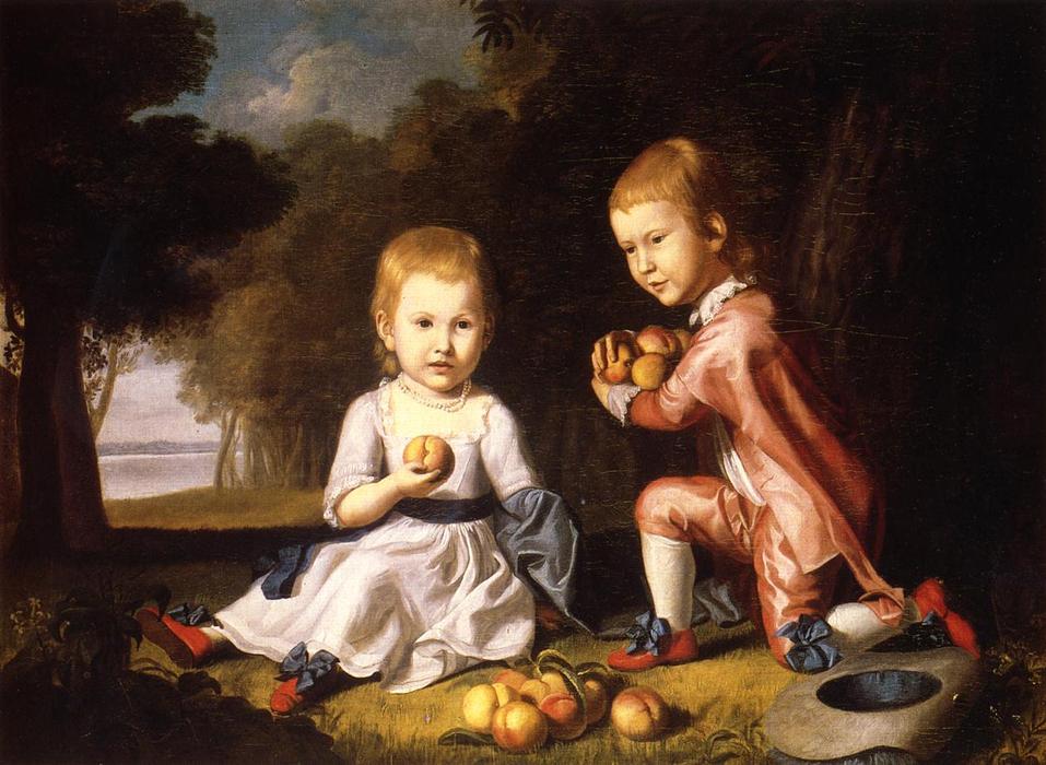 The Stewart Children (also Known As Isabella And John Stewart) — Charles Willson Peale