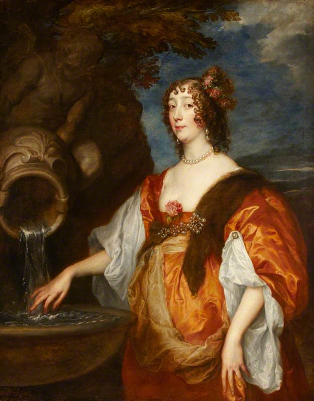 Lady Lucy Percy (c.1600–1660), Countess Of Carlisle — Sir Anthony Van Dyck