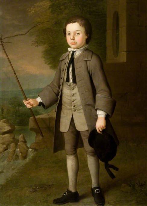 Sir Frederick Evelyn (1733 1734–1812), As A Boy — George Beare