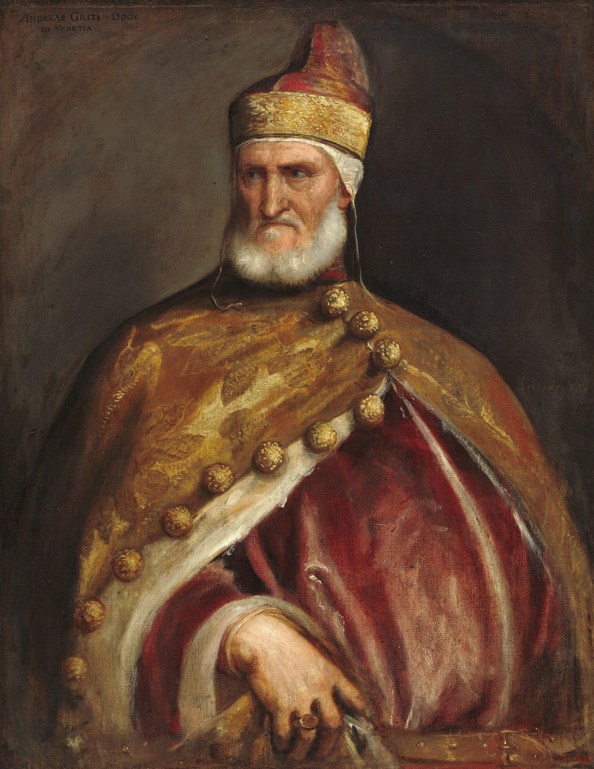 Portrait Of Doge Andrea Gritti — Titian