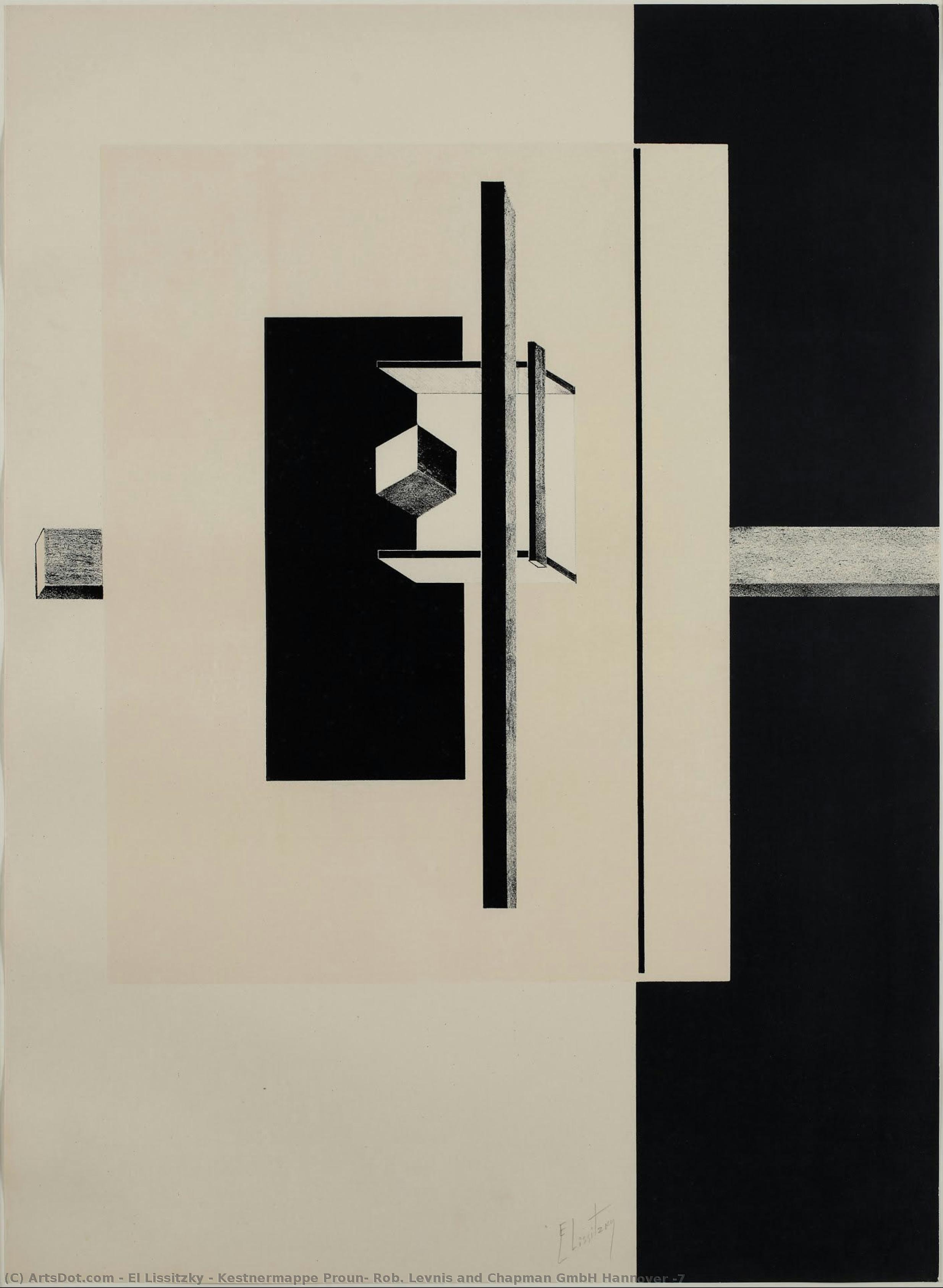 Kestnermappe Proun, Rob. Levnis Und Chapman Gmbh Hannover #7 — El Lissitzky