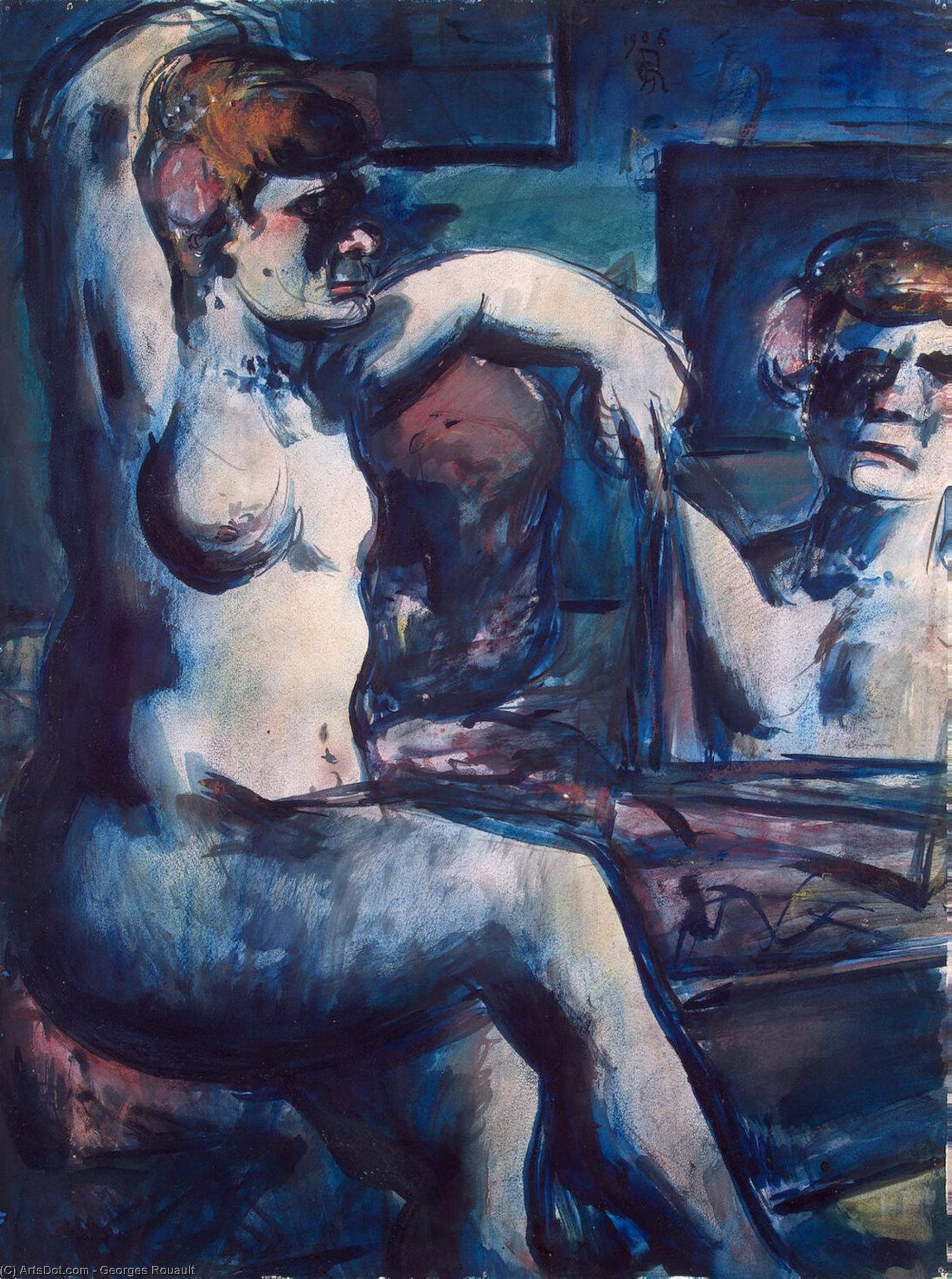 Nude With Raised Arm — Жорж Руальт