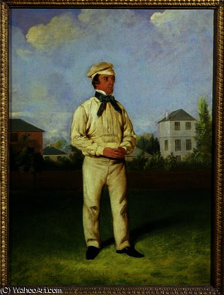 Portrait Of John Wisden — William Bromley Iii