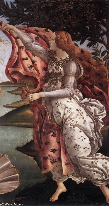 The Birth Of Venus (detail) (12) — Sandro Botticelli