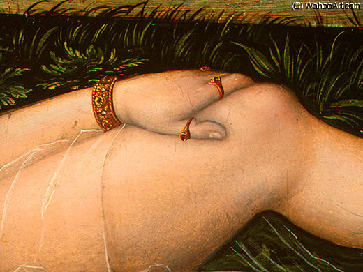 The Nymph Of The Spring, After Detalj - (4,) — Lucas Cranach The Elder