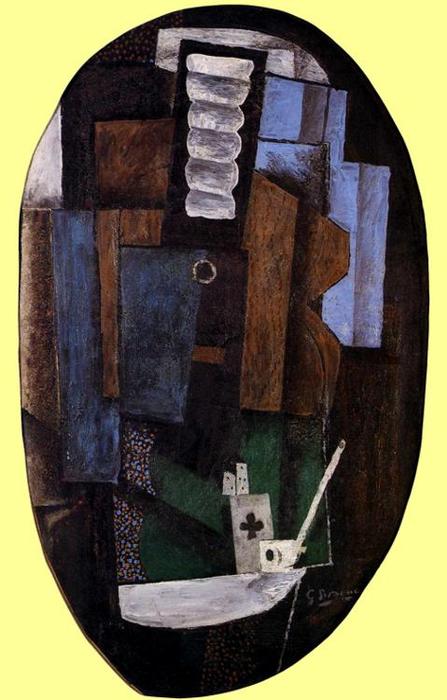 Still Life With A Guitar On A Table — ジョルジュ・ブラクエ